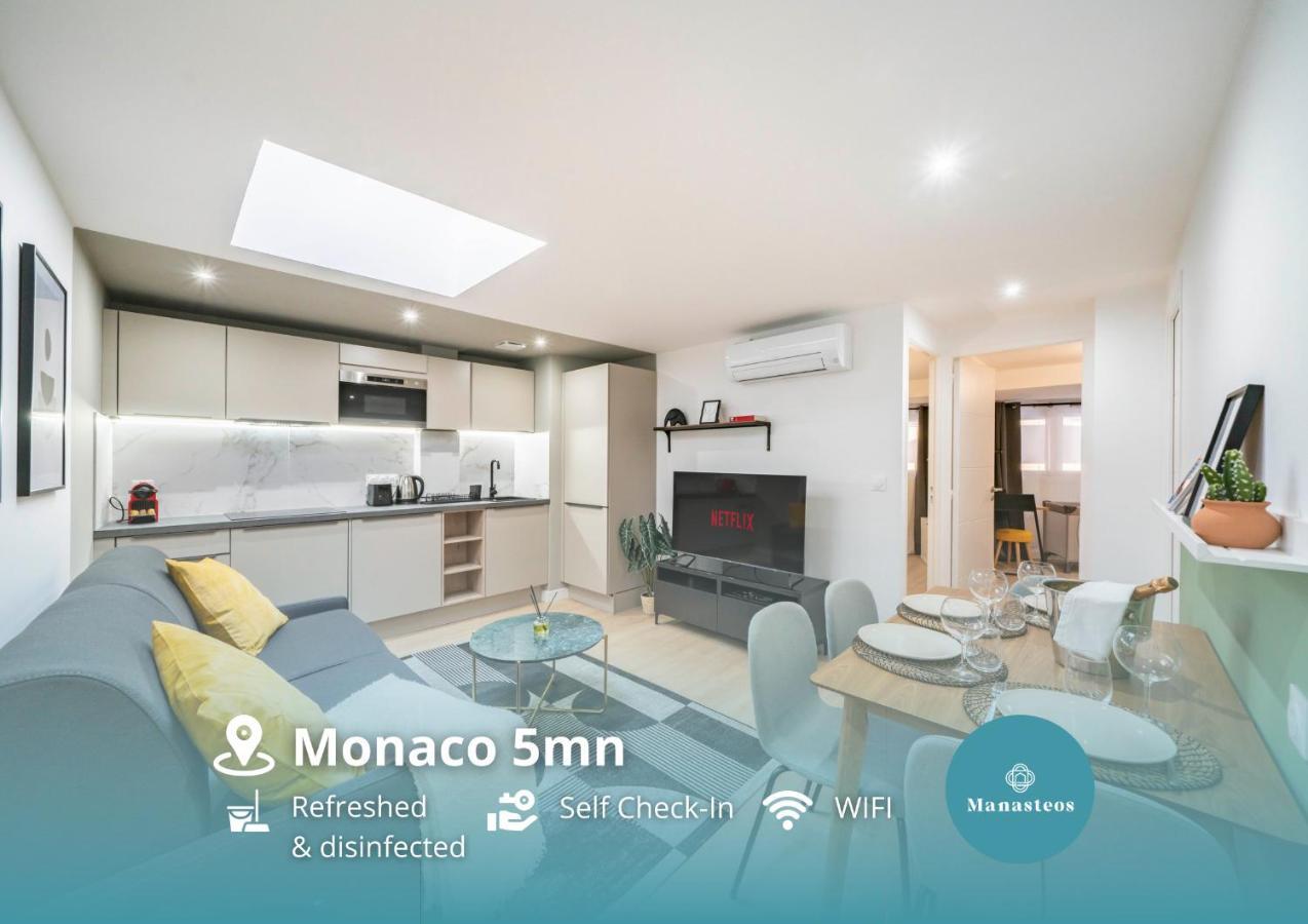 5Mn A Pied Monaco - Hypercentre - Aq Leilighet Beausoleil Eksteriør bilde